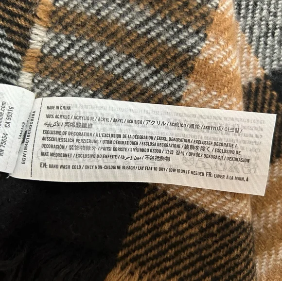 Abercrombie & fitch large Scarf - Picture 4 of 4